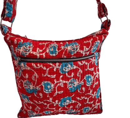 Boho Hippie Crossbody Bag - -