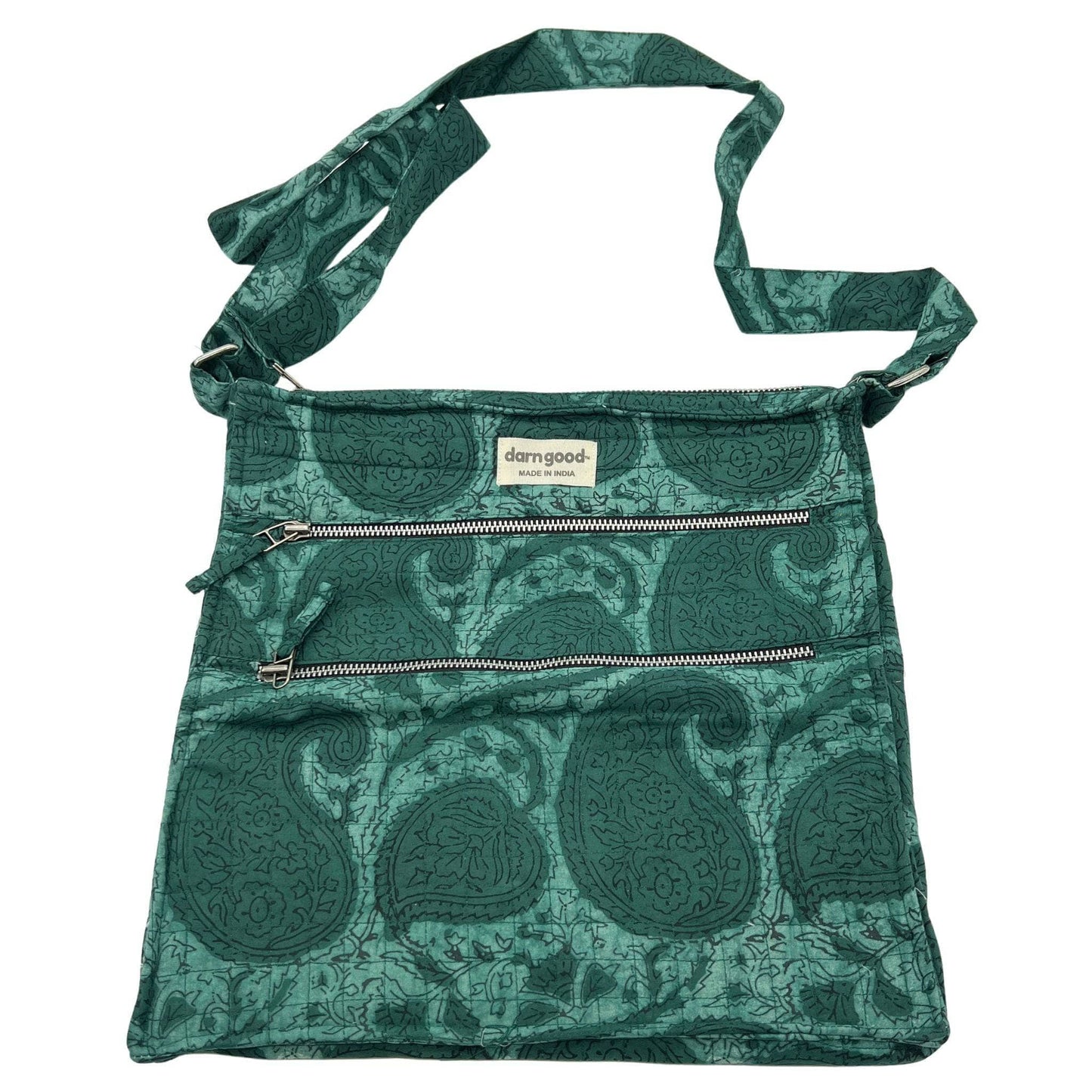 Boho Hippie Crossbody Bag - -