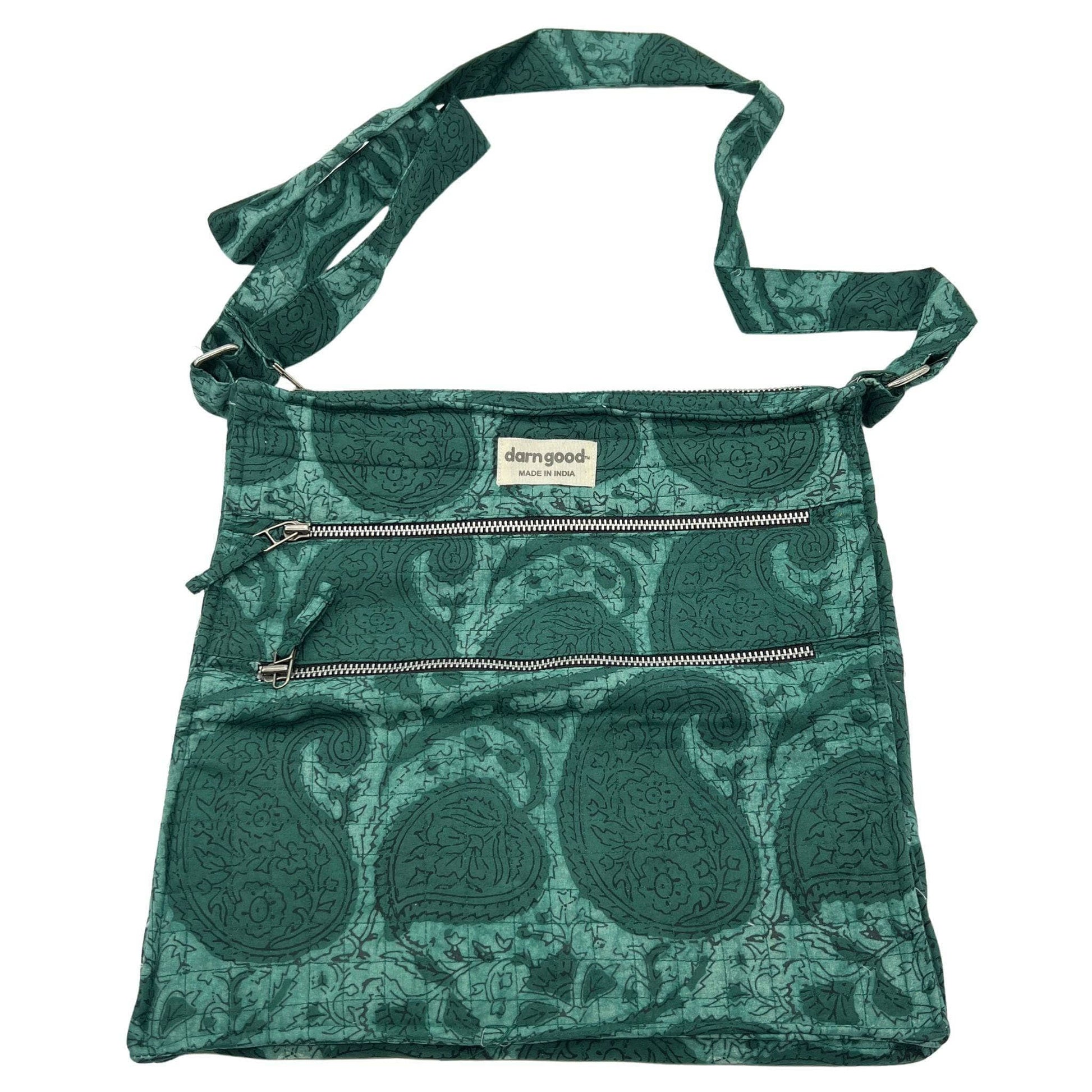 Boho Hippie Crossbody Bag - -