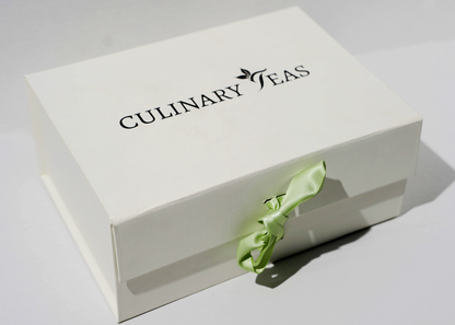 Whole Fruit Tisane Sampler - Four 1oz loose tea samples with an Infuser in a Gift Box - Gifts