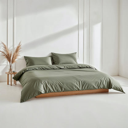 Luxe Australian Sateen Bedding Bundle - Moss - Home - Bed