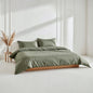 Luxe Australian Sateen Bedding Bundle - Moss - Home - Bed