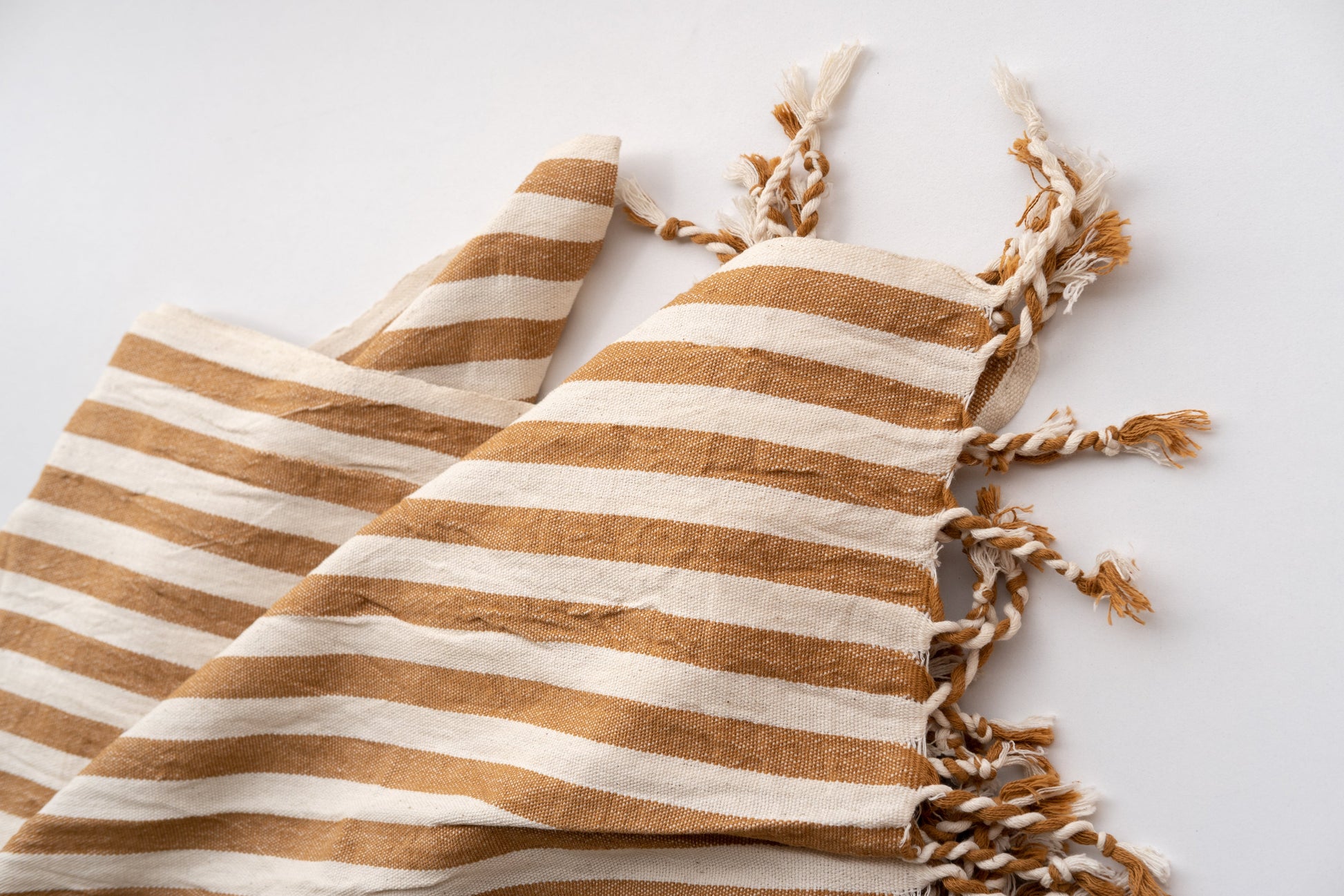 Girit Biscotto Cotton Linen Towel - - Towels