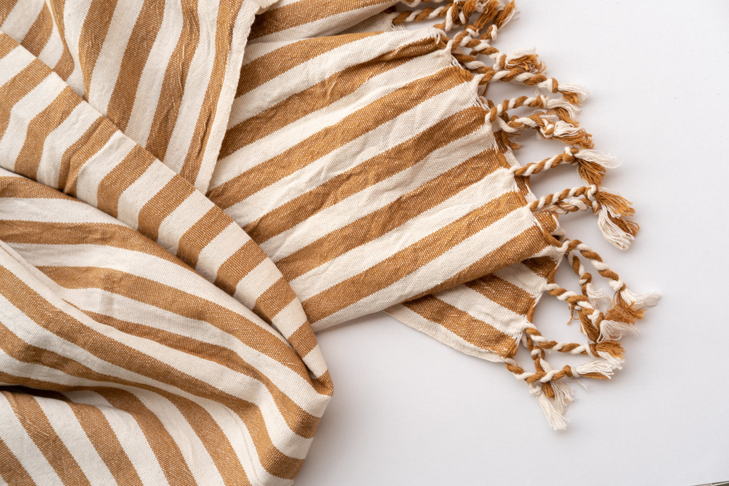 Girit Biscotto Cotton Linen Towel - - Towels