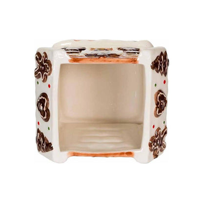 Kurt Adler 10.2" Gingerbread House Cookie Jar - - Christmas Decor