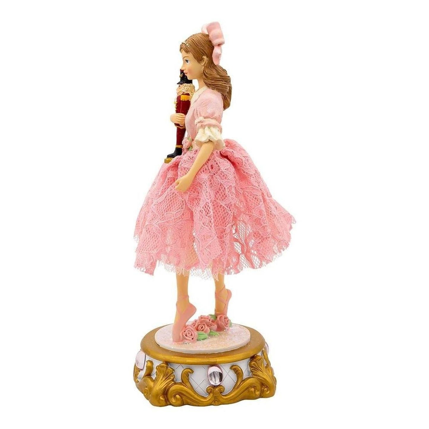 Kurt Adler 11.25" Clara Ballet Nutcracker Musical Deco - - Nutcrackers