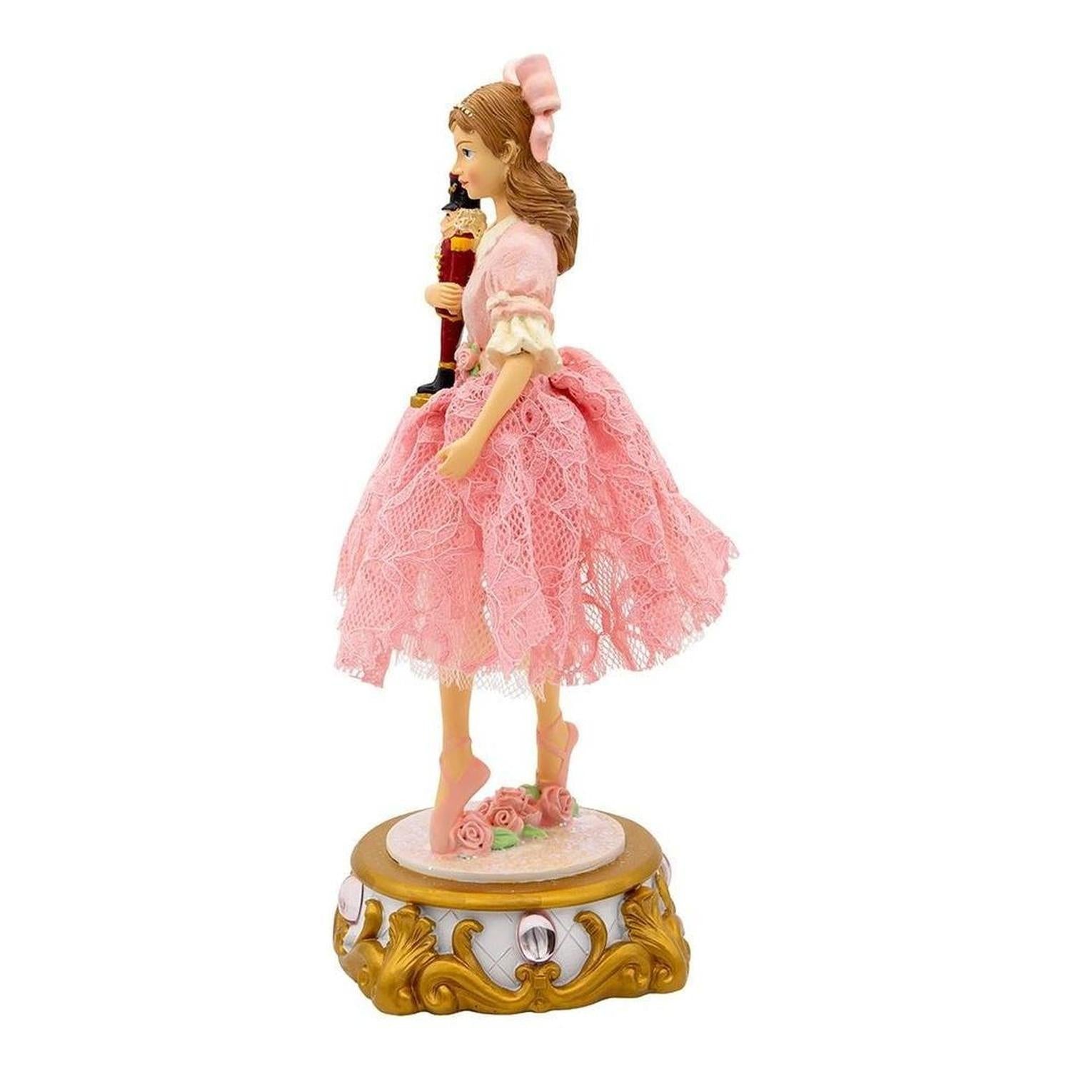 Kurt Adler 11.25" Clara Ballet Nutcracker Musical Deco - - Nutcrackers