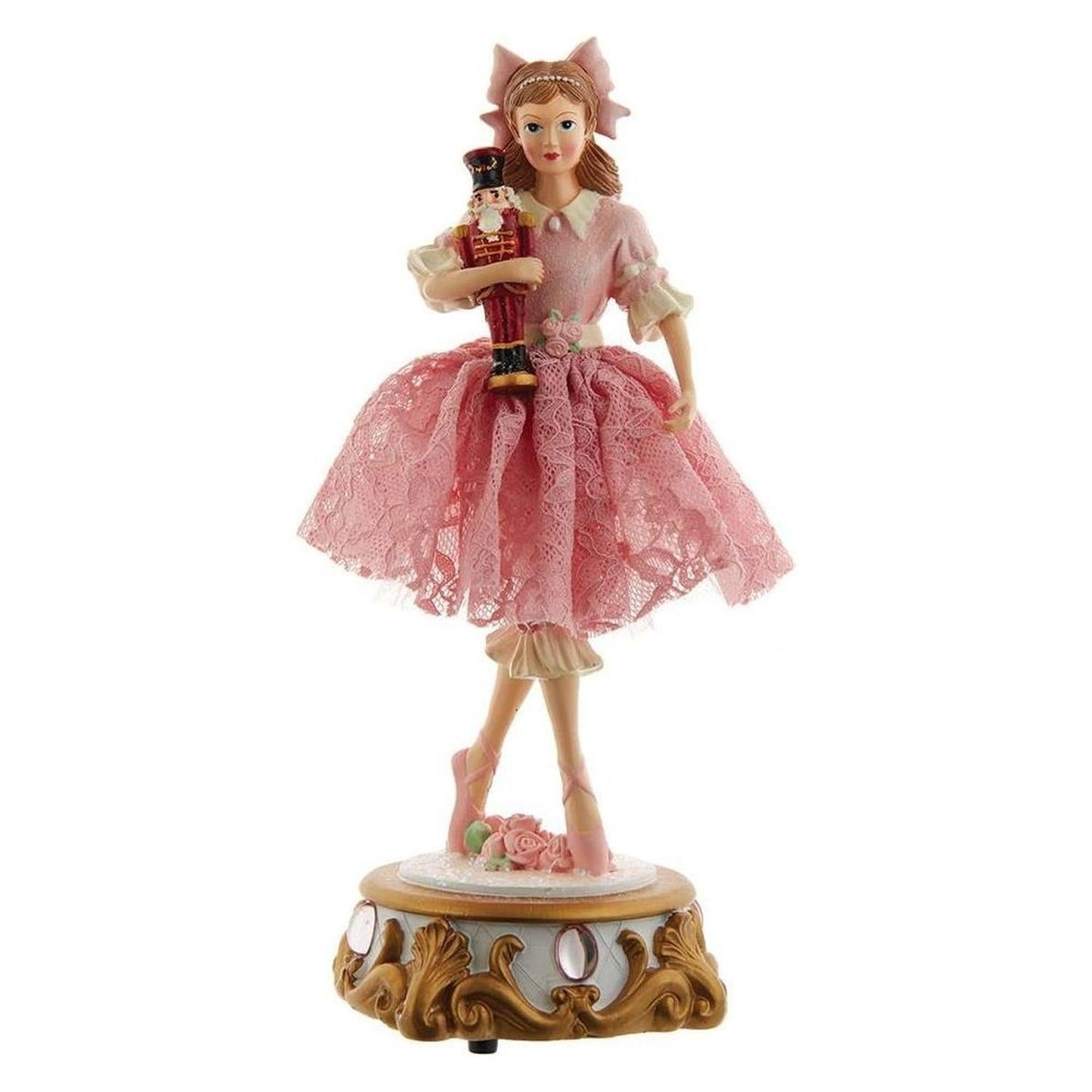 Kurt Adler 11.25" Clara Ballet Nutcracker Musical Deco - - Nutcrackers