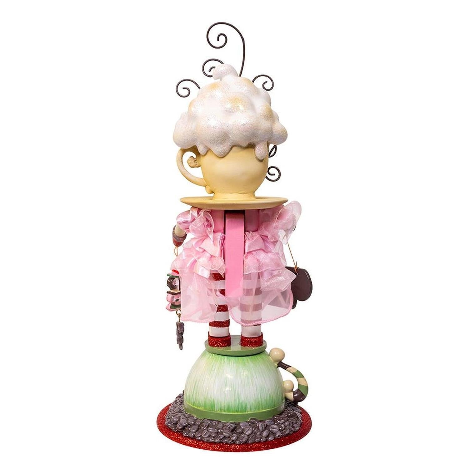 Kurt Adler 12-Inch Hollywood Nutcrackers Coffee Girl Nutcracker - - Nutcracker