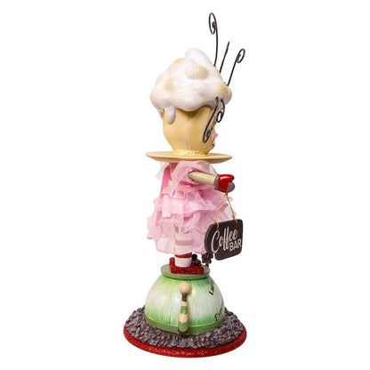 Kurt Adler 12-Inch Hollywood Nutcrackers Coffee Girl Nutcracker - - Nutcracker