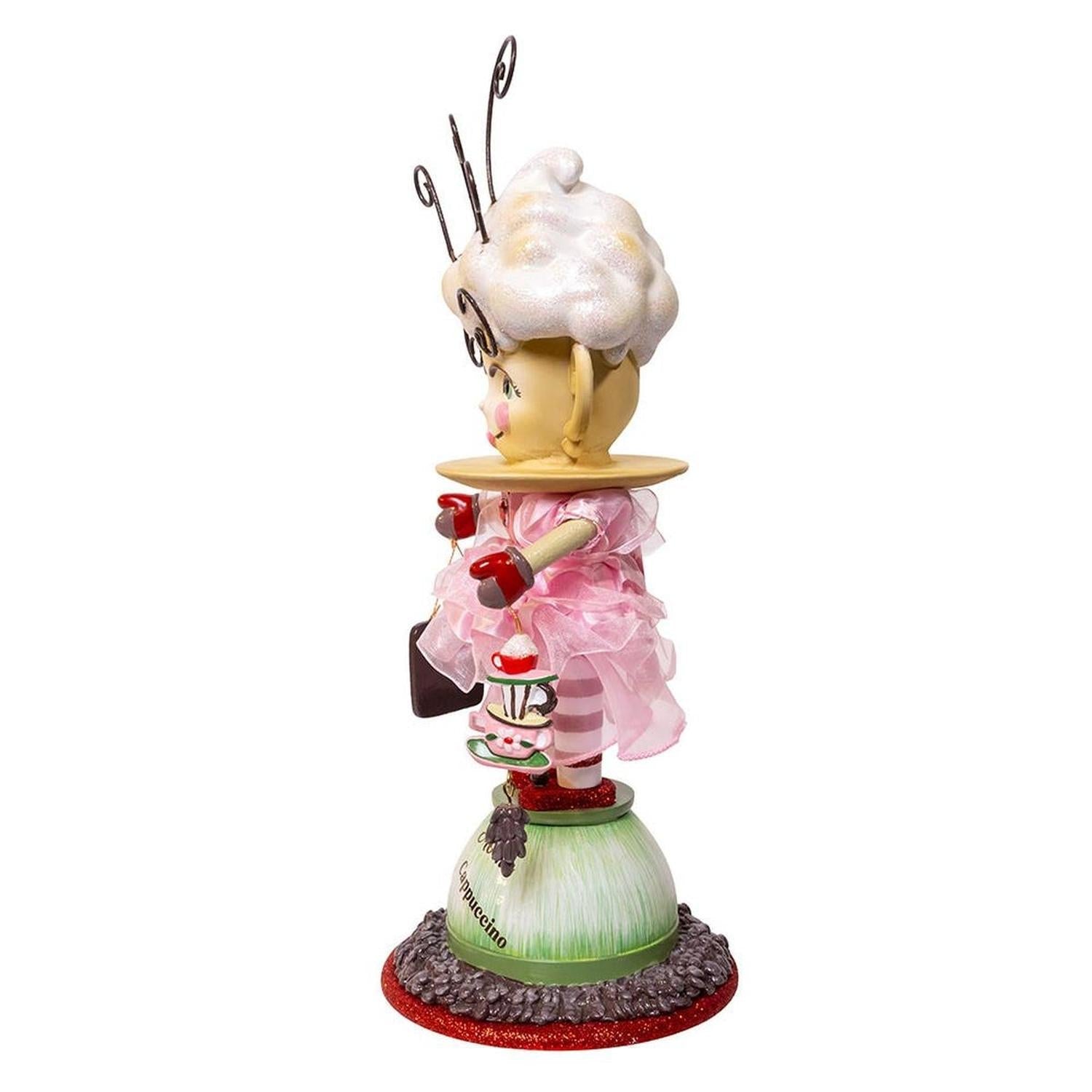 Kurt Adler 12-Inch Hollywood Nutcrackers Coffee Girl Nutcracker - - Nutcracker