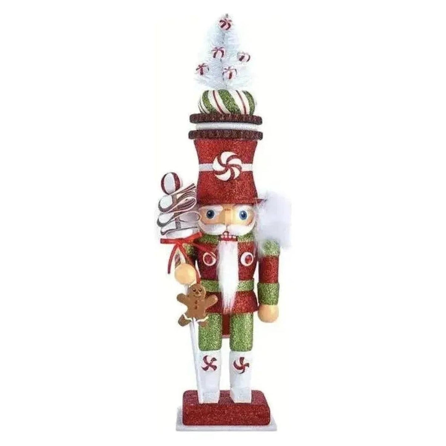 Kurt Adler 13.5" Hollywood Nutcrackers™ Candy Soldier- Michelle's aDOORable Creations- {{Product type}}