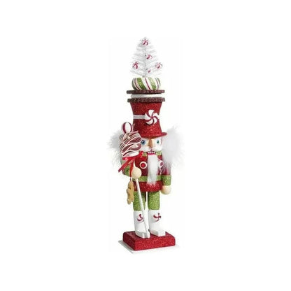 Kurt Adler 13.5" Hollywood Nutcrackers™ Candy Soldier- Michelle's aDOORable Creations- {{Product type}}