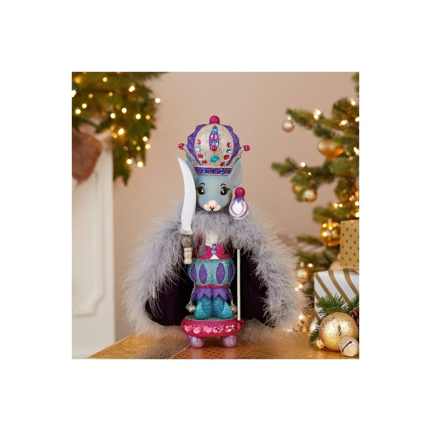 Kurt Adler 15" Hollywood Mouse King Nutcracker - - Nutcrackers