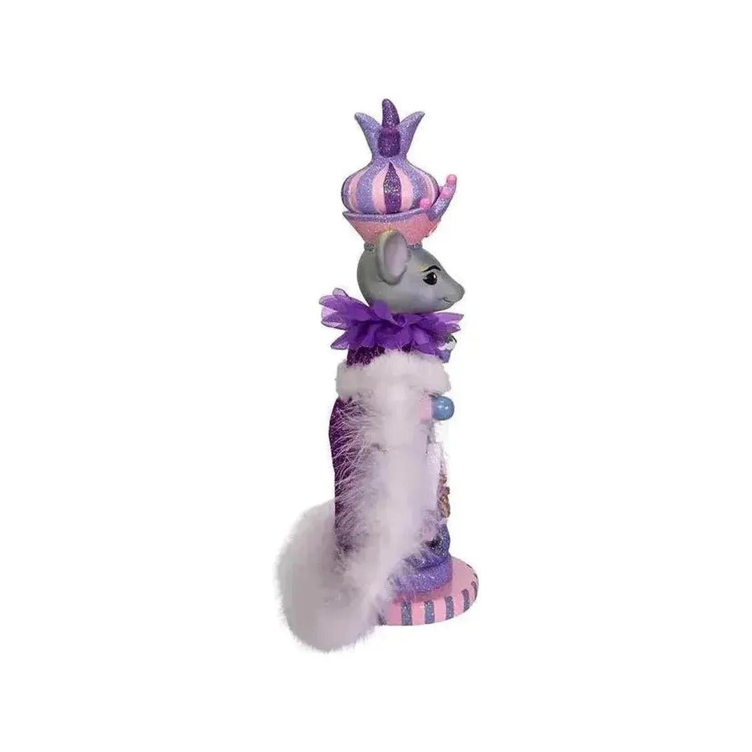 Kurt Adler 15" Hollywood Nutcrackers™ Sugar Plum Mouse King - - Nutcrackers