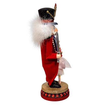 Kurt Adler 15-Inch Hollywood Nutcrackers Prince with Clara Nutcracker - - Nutcracker