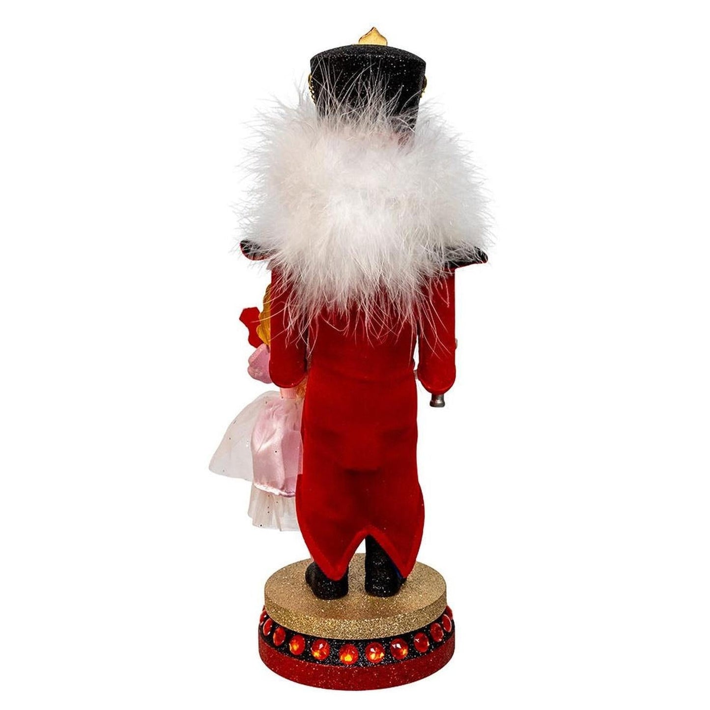 Kurt Adler 15-Inch Hollywood Nutcrackers Prince with Clara Nutcracker - - Nutcracker