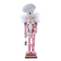 Kurt Adler 16-Inch Hollywood Nutcrackers Pink Gingerbread Baker Nutcracker - - Nutcracker