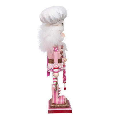 Kurt Adler 16-Inch Hollywood Nutcrackers Pink Gingerbread Baker Nutcracker - - Nutcracker
