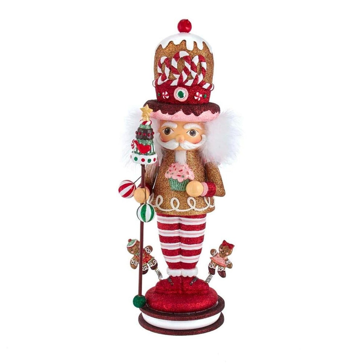 Kurt Adler 16.5-Inch Hollywood Gingerbread King Nutcracker - - Nutcracker