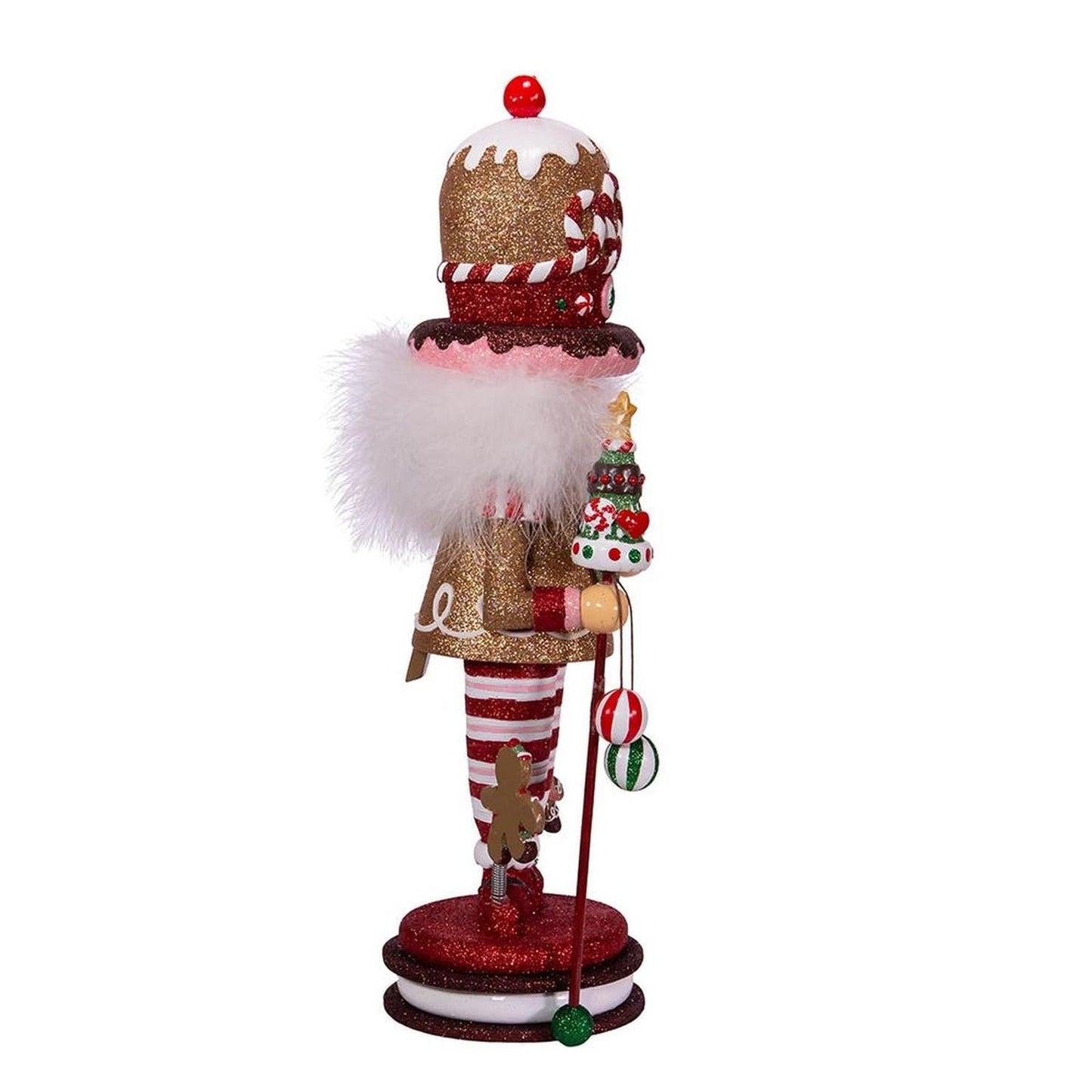 Kurt Adler 16.5-Inch Hollywood Gingerbread King Nutcracker - - Nutcracker