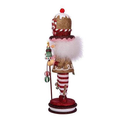 Kurt Adler 16.5-Inch Hollywood Gingerbread King Nutcracker - - Nutcracker