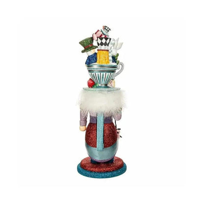 Kurt Adler 18" Hollywood Nutcrackers™ Alice Teacup Hat Nutcracker- Michelle's aDOORable Creations- {{Product type}}
