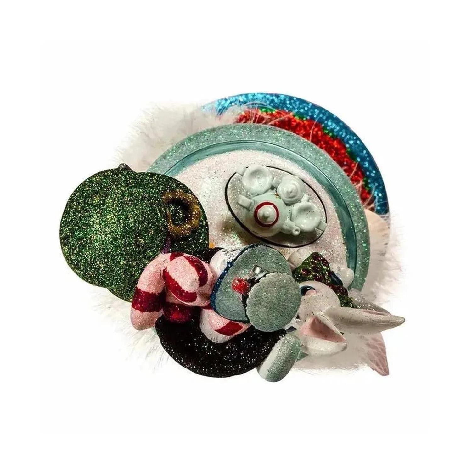 Kurt Adler 18" Hollywood Nutcrackers™ Alice Teacup Hat Nutcracker- Michelle's aDOORable Creations- {{Product type}}