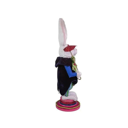 Kurt Adler 18" Hollywood Nutcrackers™ White Rabbit Nutcracker - - Nutcrackers