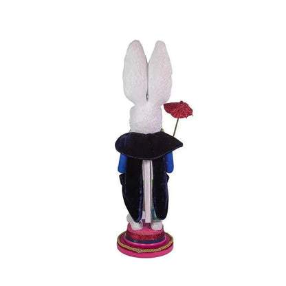 Kurt Adler 18" Hollywood Nutcrackers™ White Rabbit Nutcracker - - Nutcrackers