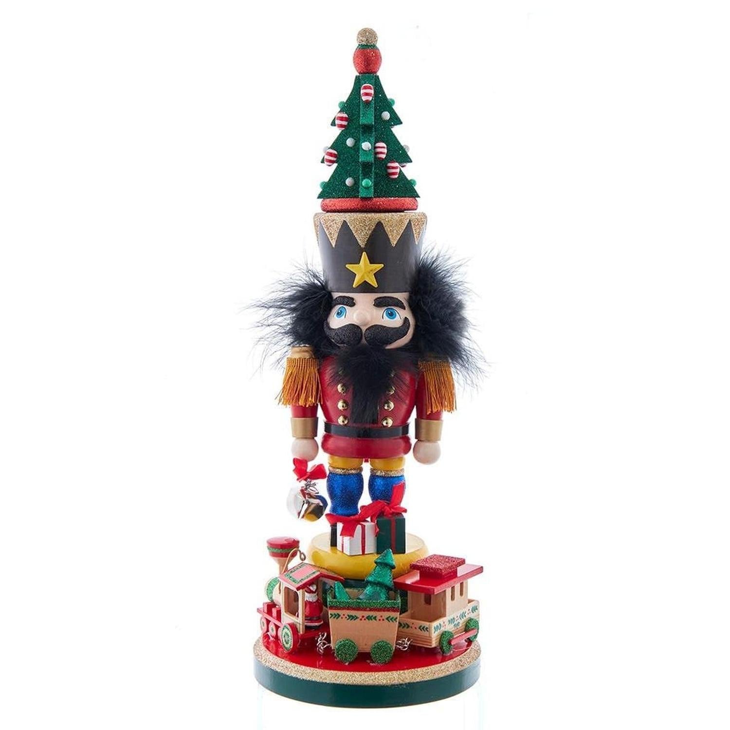 Kurt Adler 18.5-Inch Hollywood Nutcrackers with Train Nutcracker- Michelle's aDOORable Creations- {{Product type}}