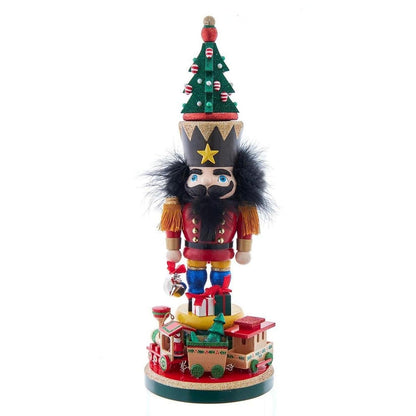 Kurt Adler 18.5-Inch Hollywood Nutcrackers with Train Nutcracker- Michelle's aDOORable Creations- {{Product type}}