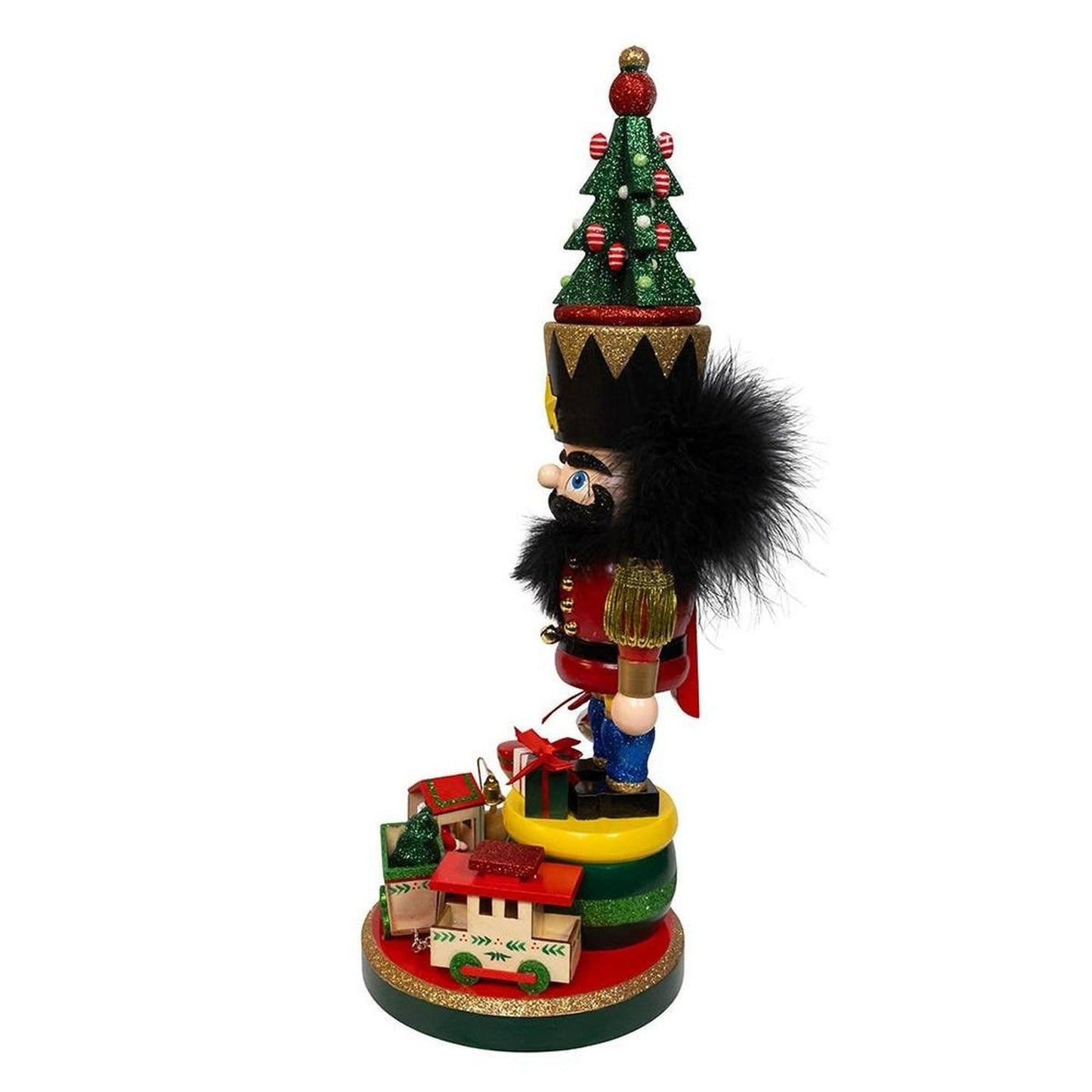 Kurt Adler 18.5-Inch Hollywood Nutcrackers with Train Nutcracker- Michelle's aDOORable Creations- {{Product type}}