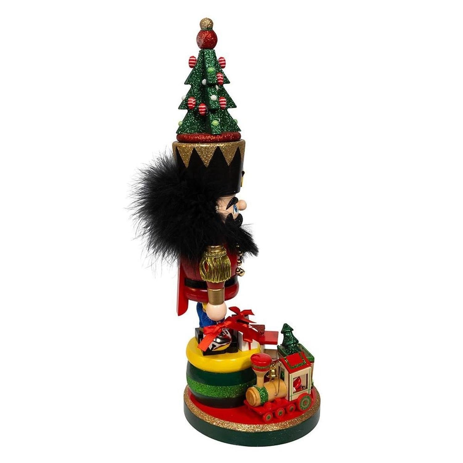 Kurt Adler 18.5-Inch Hollywood Nutcrackers with Train Nutcracker- Michelle's aDOORable Creations- {{Product type}}