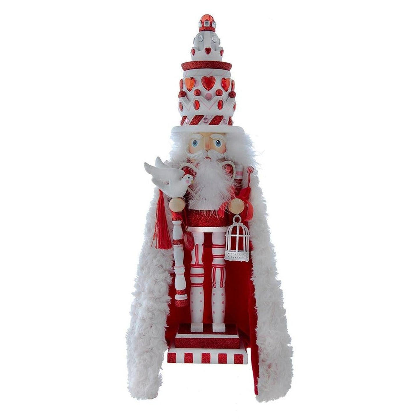 Kurt Adler 19.5-Inch Hollywood Nutcrackers King Of Hearts Nutcracker - - Nutcracker