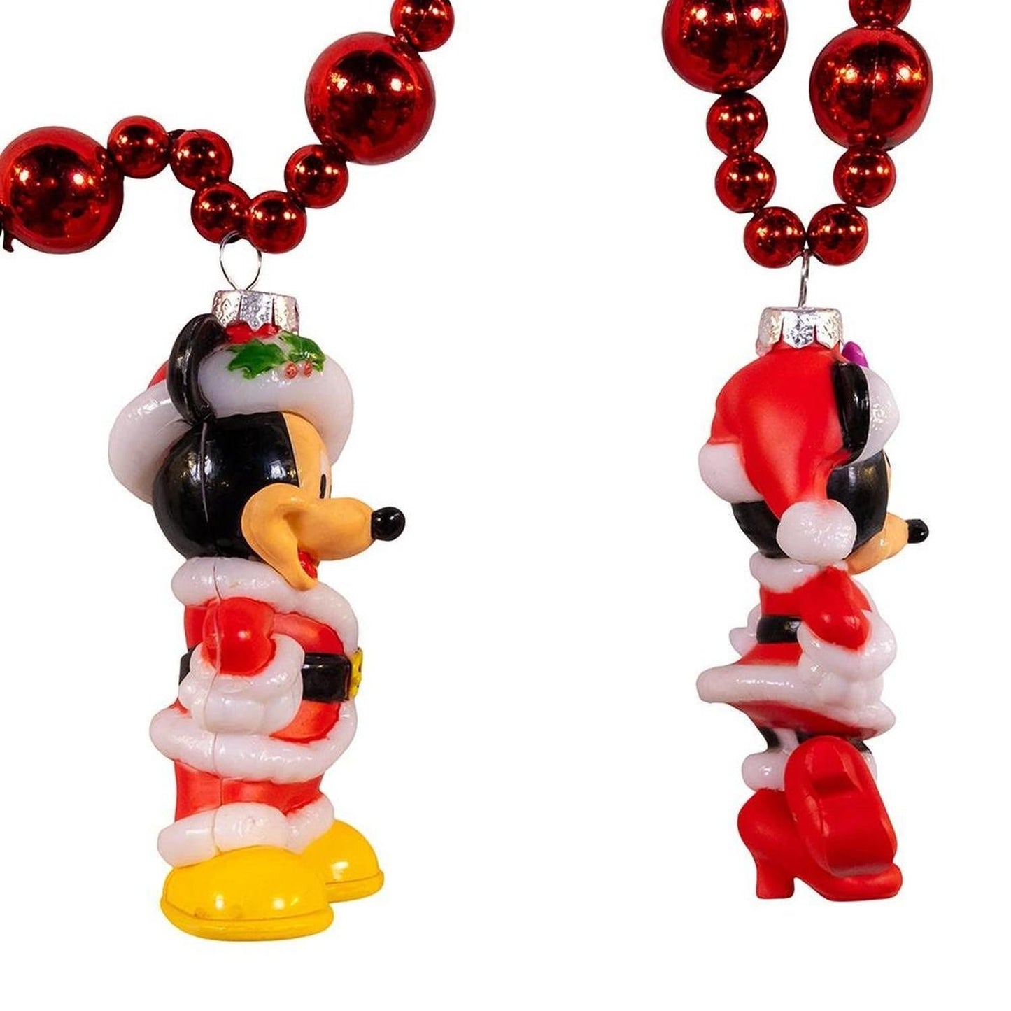 Kurt Adler 4-Foot Mickey and Minnie Lighted Garland - - Christmas Decor