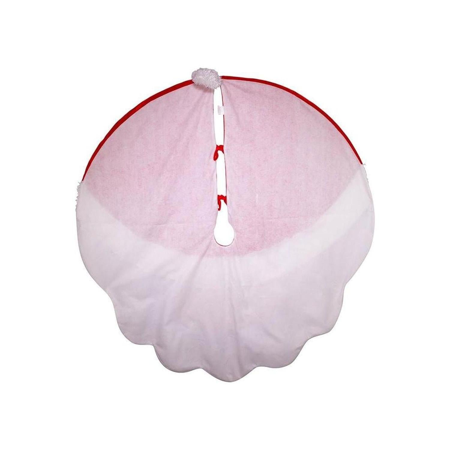 Kurt Adler 52-Inch Santa Tree Skirt - - Tree Skirt