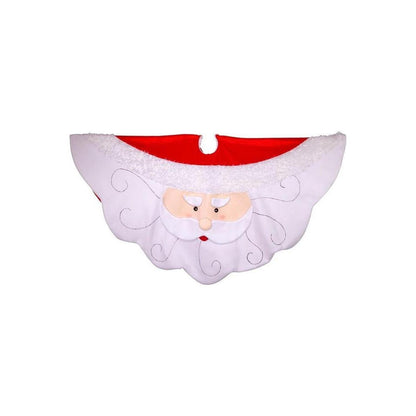 Kurt Adler 52-Inch Santa Tree Skirt - - Tree Skirt