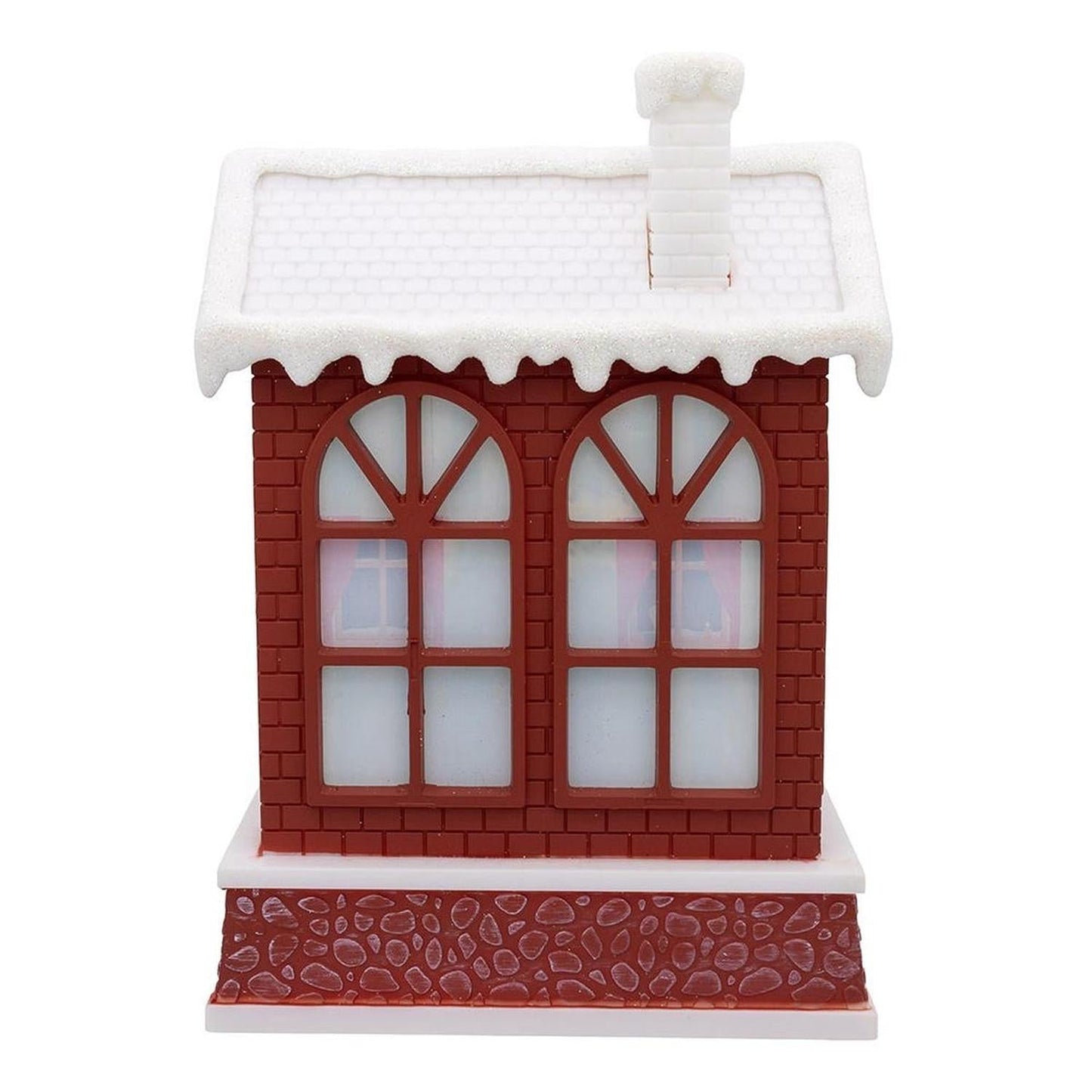 Kurt Adler 7.5-Inch Disney Mickey Santa Lantern - - Christmas Decor