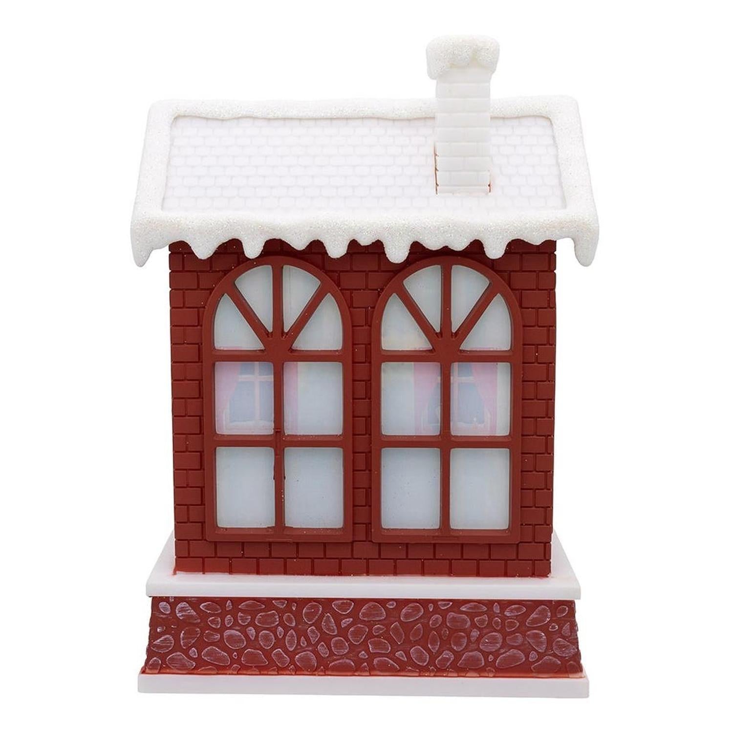 Kurt Adler 7.5-Inch Disney Mickey Santa Lantern - - Christmas Decor