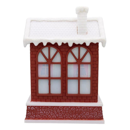 Kurt Adler 7.5-Inch Disney Mickey Santa Lantern - - Christmas Decor