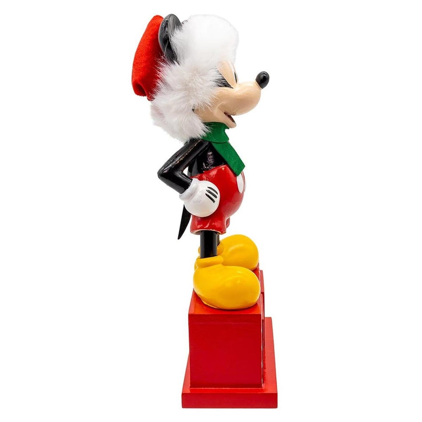 Kurt Adler 8-Inch Disney Mickey Mouse Countdown Nutcracker - - Christmas Decor