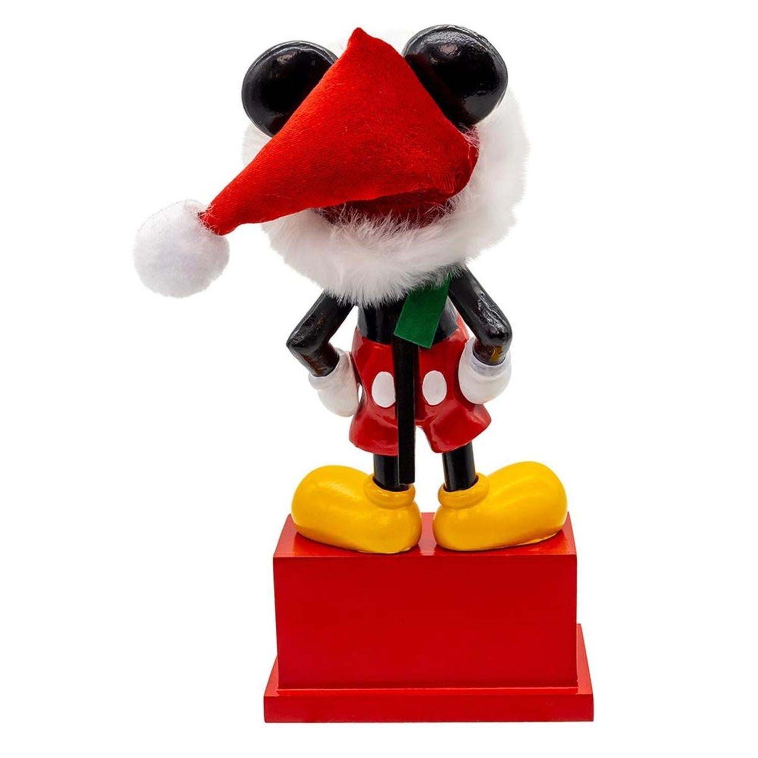 Kurt Adler 8-Inch Disney Mickey Mouse Countdown Nutcracker - - Christmas Decor