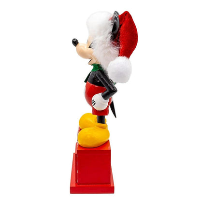Kurt Adler 8-Inch Disney Mickey Mouse Countdown Nutcracker - - Christmas Decor