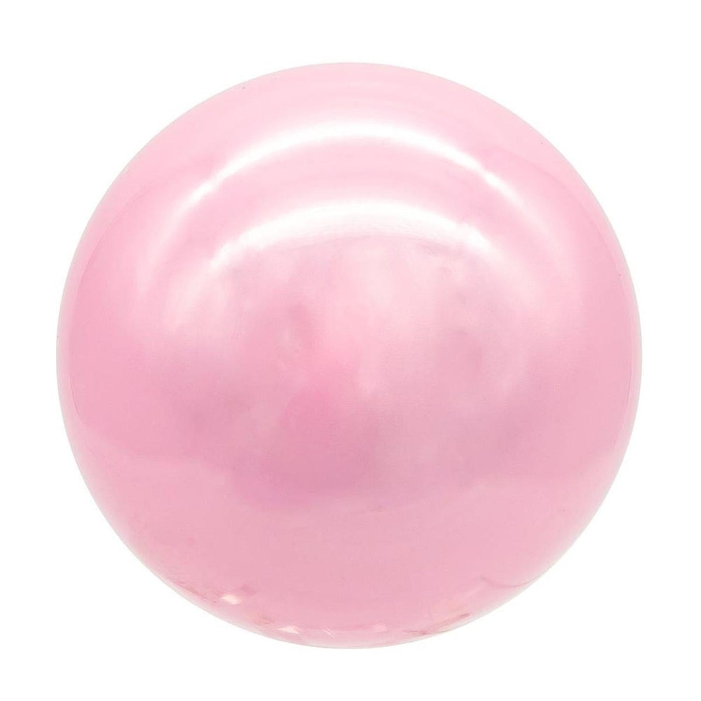 Kurt Adler 80MM Glass Pearlized Pink Ball Ornaments - - Holiday Ornaments