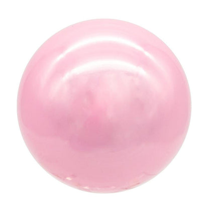 Kurt Adler 80MM Glass Pearlized Pink Ball Ornaments - - Holiday Ornaments
