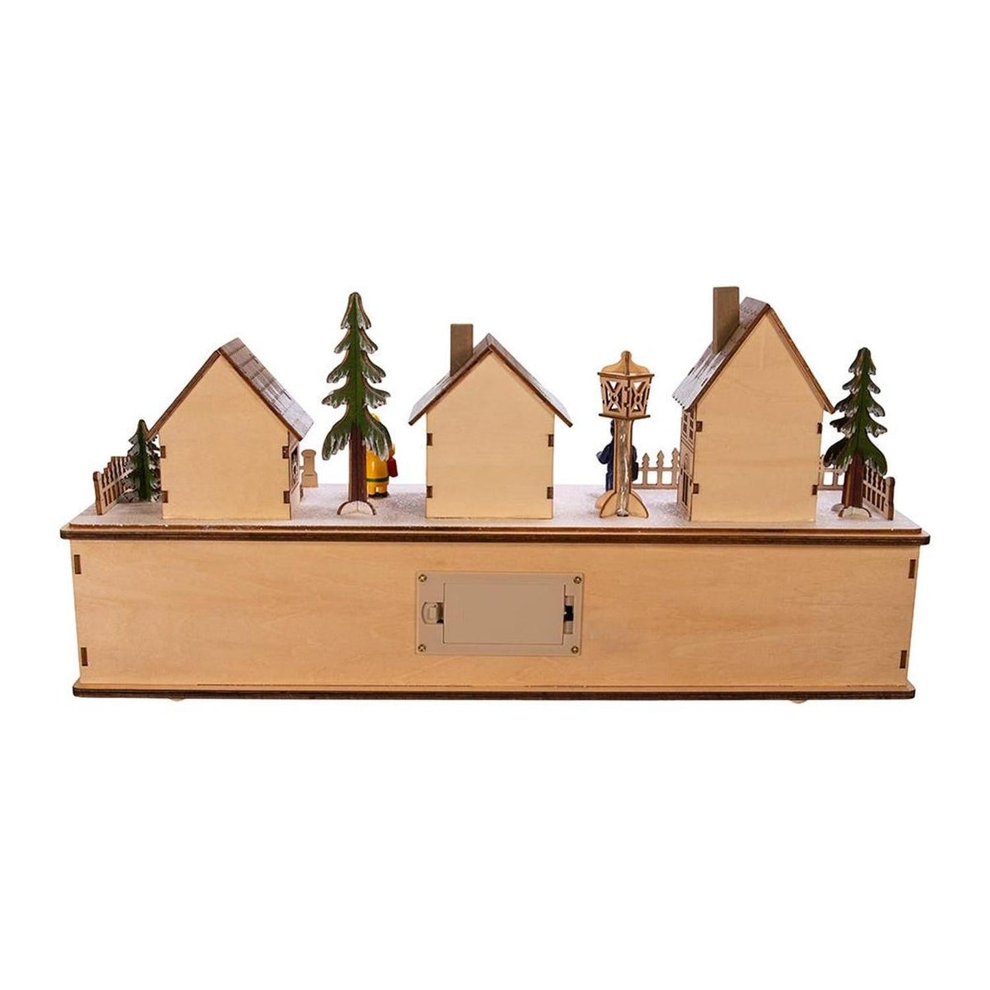 Kurt Adler 8.66-Inch Battery-Operated Village LED House - - Christmas Decor