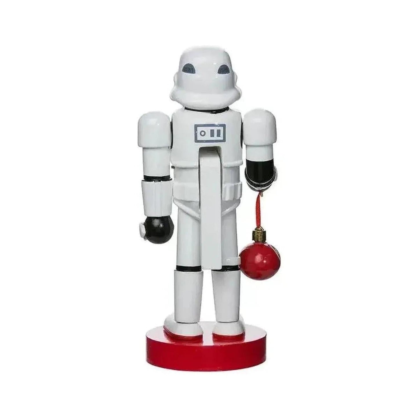 Kurt Adler 9.5" Stormtrooper with Ball Ornament Nutcracker- Michelle's aDOORable Creations- {{Product type}}