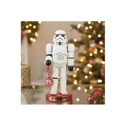 Kurt Adler 9.5" Stormtrooper with Ball Ornament Nutcracker- Michelle's aDOORable Creations- {{Product type}}