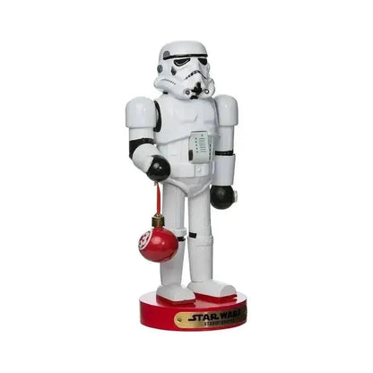 Kurt Adler 9.5" Stormtrooper with Ball Ornament Nutcracker- Michelle's aDOORable Creations- {{Product type}}